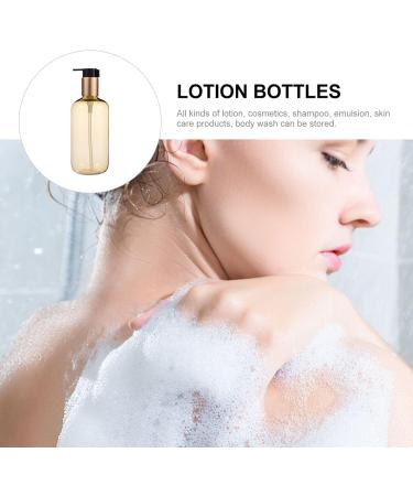 Lurrose 2 x 300ml Plastic Pump Dispenser Bottles - Emulsion & Shower Gel Dispenser for International Shipping - Buy Online on GoSupps.com