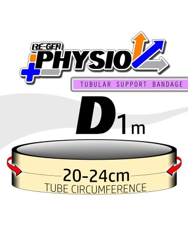 RE-GEN Size D Compression Bandage 7.5cm x 1m - Limb Circumference 20-24cm Support - Buy Online on GoSupps.com