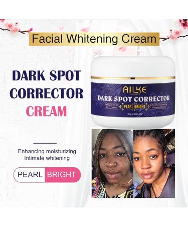 AILKE BOOST LUSTER AILKE Dark Spot Corrector Pearl Bright Cream lightening skin reduces freckles melanin hyperpigmentation even skin tone 100 ml pack of 1 1 copy - Buy Online on GoSupps.com