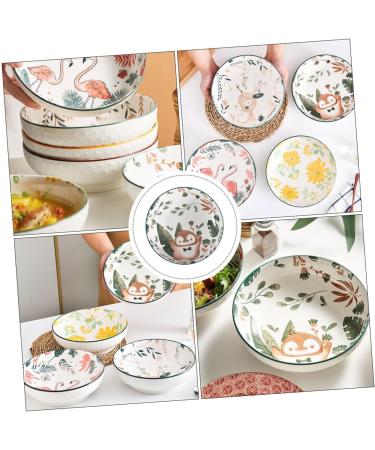 Alipis Classical Anti-hot Tableware Restaurant Adorable Snack for Noodle Food Japanese Serving Animal 23X23X7.3CM Assorted Color - Buy Online on GoSupps.com