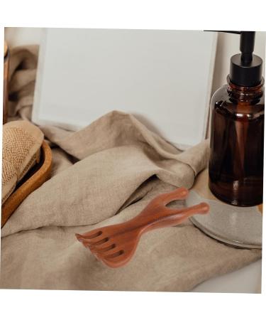Plafope Portable Comb for Curly Hair | Wide Tooth Wooden Massager for Women | Practical Hair Care Device - Buy Online on GoSupps.com