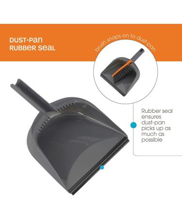 Replacement Part for Casabella CB- Handheld Brush with Dustpan Cleaning Set Orange/Graphite - Compare to Part 56366 - Buy Online on GoSupps.com