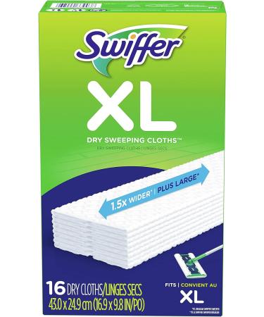 Swiffer Sweeper X-Large Dry Sweeping Pads - 16 Count, Unscented - Buy Online on GoSupps.com