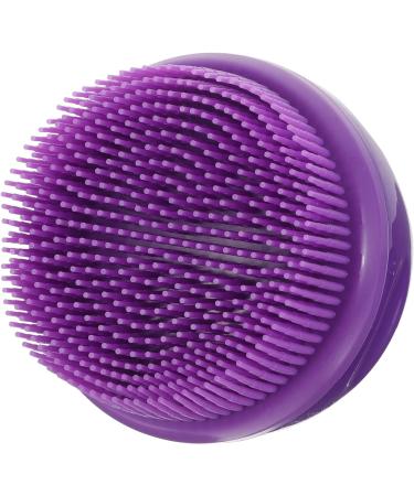 SEWACC 5pcs Silicone Bath Brush Set - Body Cleaning Massager and Shower Tool in Purple - Buy Online on GoSupps.com