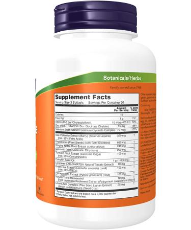 Now Foods Clinical Strength Prostate Health - 90 Softgels for Optimal Support - Buy Online on GoSupps.com