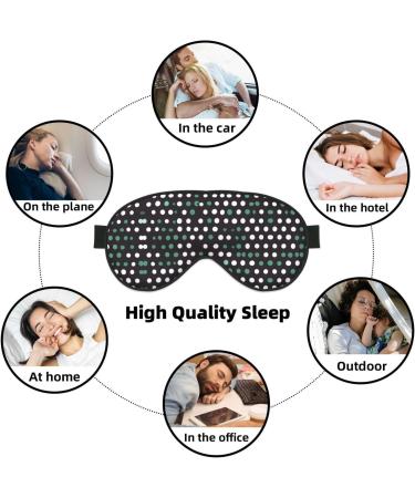 Shop Cute Polka Dot Soft Sleep Eye Mask - Breathable Eye Patch for Travel & Relaxation | International Shipping Available - Buy Online on GoSupps.com