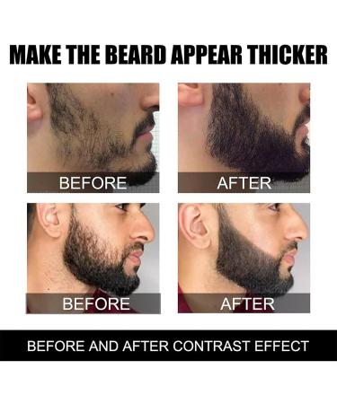 Men's Beard Pencil Filler - Waterproof Dark Brown Beard Pen and Brush - Natural Long-Lasting Coverage Mustache Kit for Styling and Thickening Facial Hair - Buy Online on GoSupps.com