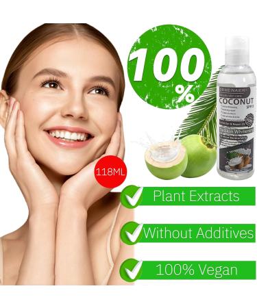 Elitzia coconut oil hair spa huidmassage oil conditioning skin nourishing moisturizer makeup verwijderen en herstellen fei universal foundation oil facial body 118ml natural pure ETMS015 - Buy Online on GoSupps.com