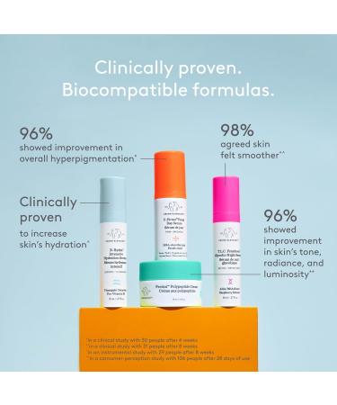 Drunk Elephant The Littles Kit - 5 Travel-Friendly A.M. and P.M. Essentials - Clean Clinical Skincare - Cruelty-Free - Dermatologist-Tested - Free of Essential Oils Silicones and Fragrance - Buy Online on GoSupps.com