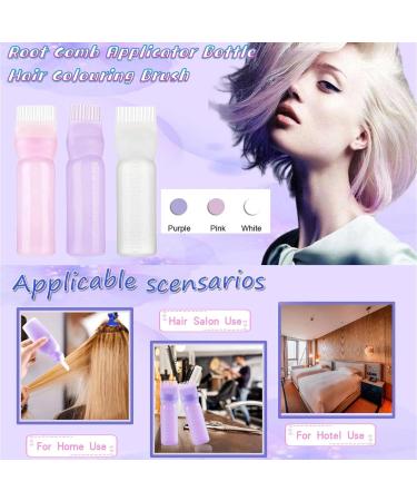 Premium Hair Coloring Tools Set | Hair Dye Applicator Oil & Dyer Bottles Root Comb - International Shipping Available - Buy Online on GoSupps.com