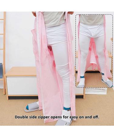 Daily Wear Post Surgery Tearaway Pants for Disabled Adults Open Crotch Pants in Grey | Comfortable L/XL Care Clothing - Buy Online on GoSupps.com