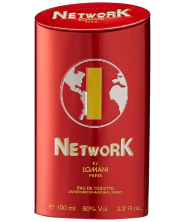 Lomani Eau de Toilette Spray for Men Network 1 3.3 Ounce - Buy Online on GoSupps.com