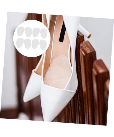 FOMIYES High Heel Inserts - Breathable Metatarsal Pads & Shoe Cushions for Comfort | 4 Pairs Sports White 10x7x0.8cm - International Shipping Available - Buy Online on GoSupps.com