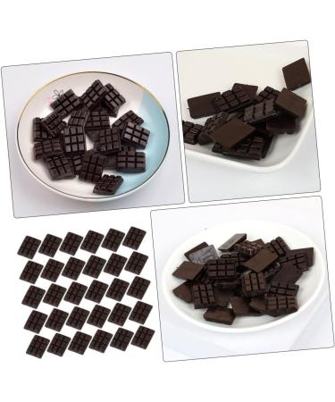 KOMBIUDA 30pcs Fake Sugar Props Doll House Chocolates Charm Miniature Round Noodles - Buy Online on GoSupps.com
