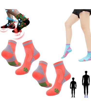 DOGARI Far Infrared Schorl Titanium Ion Heighten Socks Micro Titanium Height Booster Socks Slimming Compression Running Sock