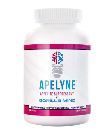 Gorilla Mind Apelyne™ Appetite Suppressant Matrix - Reduce Cravings · Promote Satiety - 240 Capsules