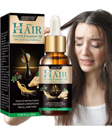 fanelod Hair Growth for Women - Natural Ginger Hair Growth Serums 20ML Biotin Hair Growth - Nourishing Ginger - Buy Online on GoSupps.com