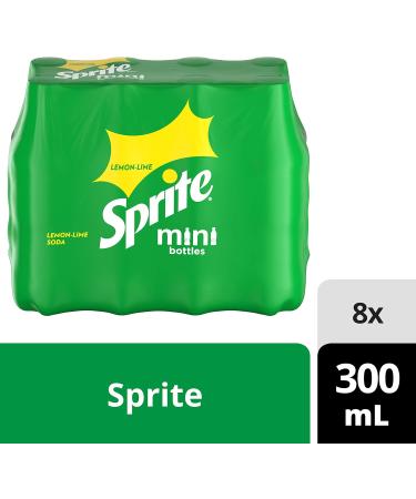 Sprite 300mL Mini Bottles Pack of 8 - Buy Online on GoSupps.com