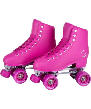 C SEVEN C7skates Dark Magic Quad Roller Skates - Moon Rose (Size 7 Women's / 6 Youth / 6 Men's) - Buy Online on GoSupps.com