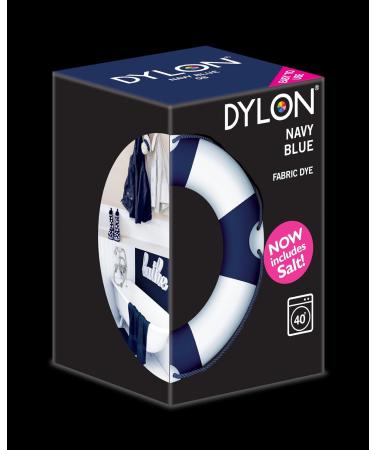 Dylon Machine Dye - Navy Blue 350g Including Salt - Buy Online on GoSupps.com