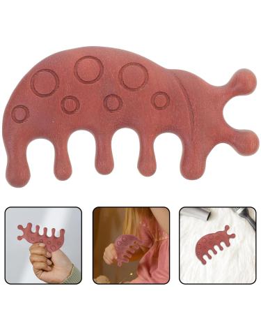 PATKAW Wooden Massage Comb - Green Sandalwood Scalp & Hair Comb Gift for Men | Gua Sha Tool for Scalp Scraping - Buy Online on GoSupps.com