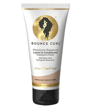 Bounce Curl Moisture Balance Leave-In Conditioner| Primer & Styling Cream | 6oz 177ml