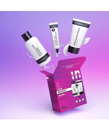 The INKEY List | Back To Basics: Your Breakout Recipe | Clear Skin Starter Kit | Salicylic Acid Cleanser | Omega Water Cream | Succinic Acid Blemish Treatment | Suitable for All Ages - Buy Online on GoSupps.com
