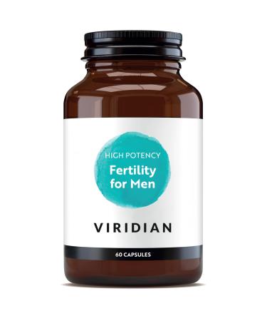 Viridian Fertility for Men (High Potency) | 60 Caps | Supports Reproductive Health with Zinc & Vital Nutrients | Vegan Capsules | Pre-Conception Support | Active Ingredients | Nutritionist Formulated