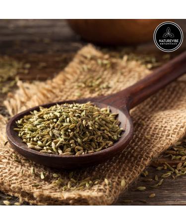 Naturevibe Botanicals Organic Fennel Seeds 5lbs - Gluten Free & Non-GMO | Foeniculum Vulgare for Flavorful & Healthy Snacks (80 oz) - Buy Online on GoSupps.com