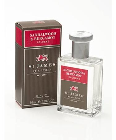 St James of London Sandalwood & Bergamot Cologne 1.69 Fl Oz