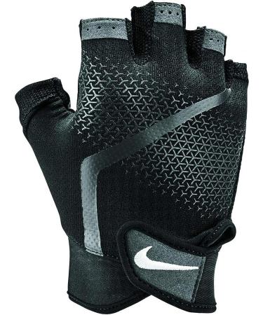 Nike Men's Extreme Fitness Gloves - Black/White, Medium - Buy Online on GoSupps.com