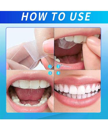 Professional White Stripes Teeth Whitening Strips - 14 Pack (28 Strips) for Effective Stain Removal & Mint Freshness - Buy Online on GoSupps.com