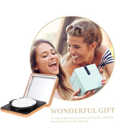 DOITOOL 2pcs Box Empty Box Liquid Foundation Powder Case for Travel Make up Bb Cream 1 count (Pack of 1) Goldenx2pcs - Buy Online on GoSupps.com