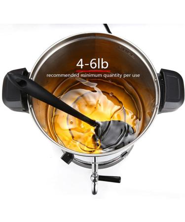 IINCOOY 8L Electric Wax Melting Pot - Stainless Steel Wax Melter with Spout 30-110 for Commercial Use - Buy Online on GoSupps.com