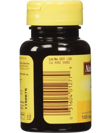Nature Made Zinc 30mg Tablets - 100 Count - Buy Online on GoSupps.com