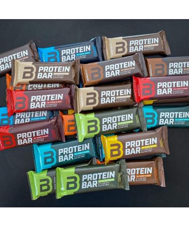 BioTechUSA Protein Bar with high protein content no added sugar with whey protein and collagen 16 * 70 g Pistachio - Buy Online on GoSupps.com