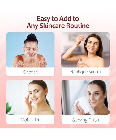 10% Tranexamic Acid 2% Niacinamide 2% Vitamin C Serum | Neatique TNV3 Complex 100 000ppm TXA 20 000ppm Niacinamide Facial Serum for Glass Skin Even Tone & Smooth Appearance - Buy Online on GoSupps.com