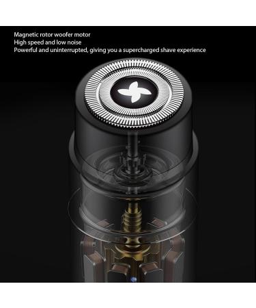 Electric Beard Cutter Mini Beard Clipper Multifunctional Long Standby for Daily Use Travel (Black) - Buy Online on GoSupps.com