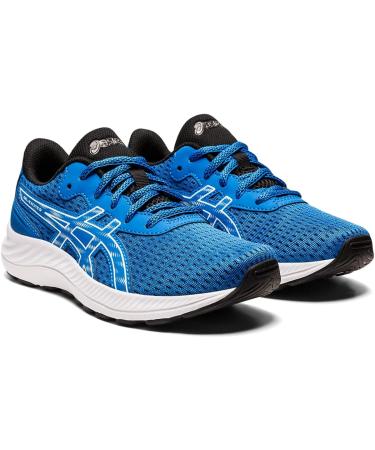 ASICS Kid's Gel-Excite 9 Grade School Running Shoes - Electric Blue/White - Size 4 Big Kid - Buy Online on GoSupps.com