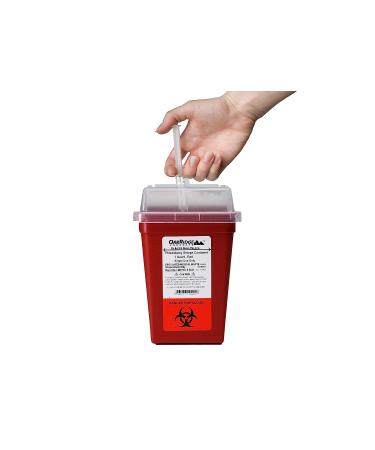 OakRidge Products 1 Quart Sharps & Biohazard Disposal Container - Buy Online on GoSupps.com