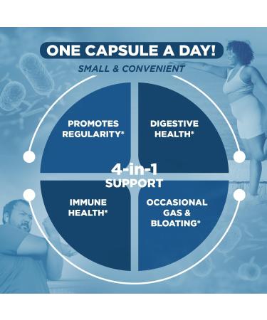 Vital Planet - Vital Flora Ultra Daily Probiotic 60 Billion CFU Diverse Strains Organic Prebiotics Immune Support Bloating Relief Digestive Health Probiotics for Women and Men 60 Capsules 60 Count (Pack of 1) - Buy Online on GoSupps.com