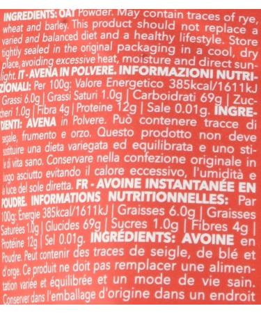 Prozis Instant Oats Powder 1250 g Natural - Buy Online on GoSupps.com