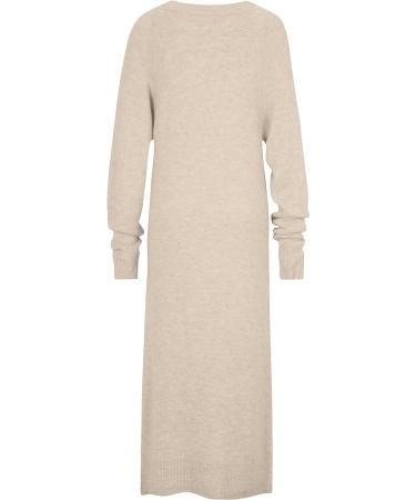 Tamaris Girl's Bytow Knit Dress 58 Tapioca Melange - Buy Online on GoSupps.com