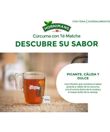  Hornimans Hornimans Turmeric Infusion with Matcha Tea 20 Bags - Buy Online on GoSupps.com