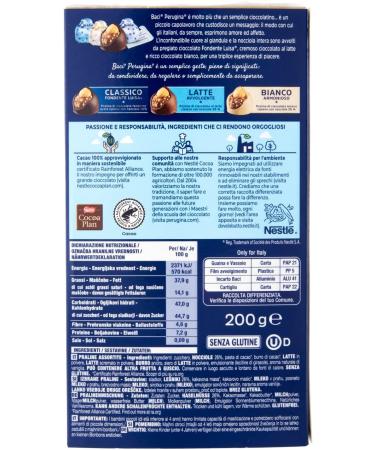 Perugina - BACI PERUGINA BIJOU ASSORTIS 200GR - Italian artisanal product - Buy Online on GoSupps.com