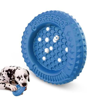PCEOTLLAR Dog toys Insmert for aggressive chewing custody stuff robust dog toys for medium large dogs - multifunctional natural rubber interactive k toy blue - Buy Online on GoSupps.com