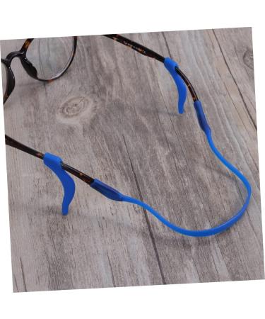 Healeved Silicone Glasses Ear Handles 5 Sets for Sports & Training | Anti-Slip Glass Holder for Men & Women | Durable Blue Silicone Accessories - Buy Online on GoSupps.com