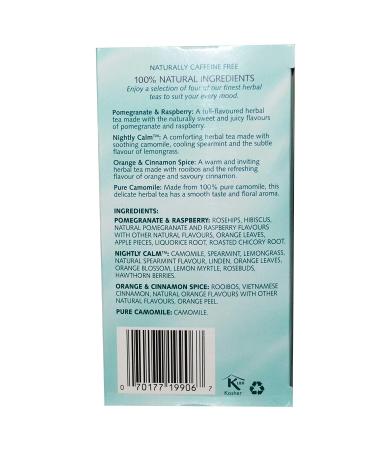 Twinings Assorted Herbal Teas Variety Pack - Caffeine Free, 20 Tea Bags (1.23 oz) - Buy Online on GoSupps.com