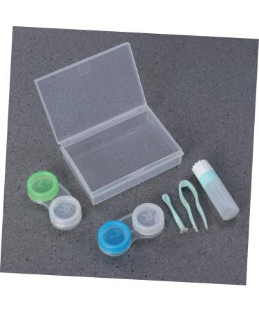Buy Homsfou 2-St Lens Container - Stylish Double Boxes for Contact Lens Storage | International Shipping Available - Buy Online on GoSupps.com