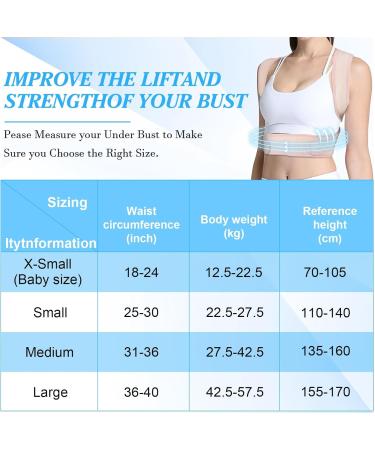 Posture Corrector for Men and Women Adjustable Upper Back Support Adjustable Spinal Posture Correction Belt X-Small Pink - Buy Online on GoSupps.com